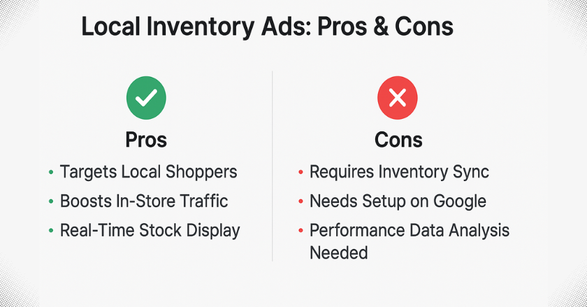 Pros and Cons of Local Inventory Ads