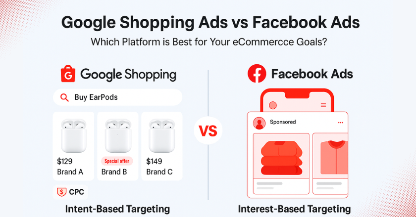 Google Shopping Ads vs. Facebook Ads