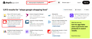 google shopping feed