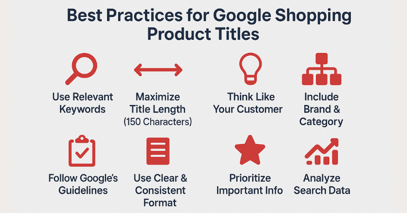 Best Practices for Google Shopping Product Titles