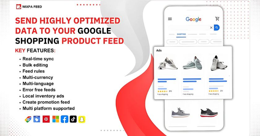 Wixpa Google Shopping Feed