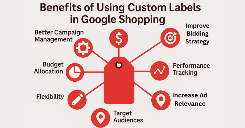 benfits of using custom labels
