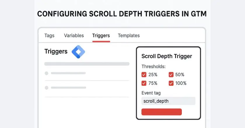 Scroll Depth Triggers in GTM