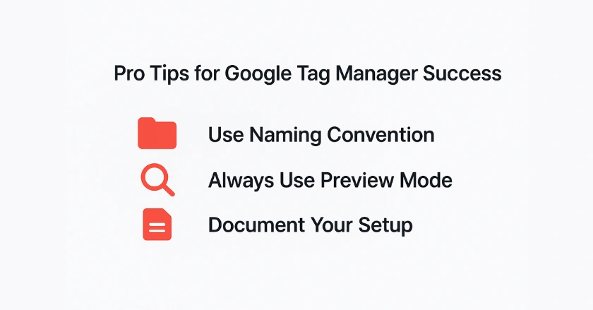 Tips for GTM Success 