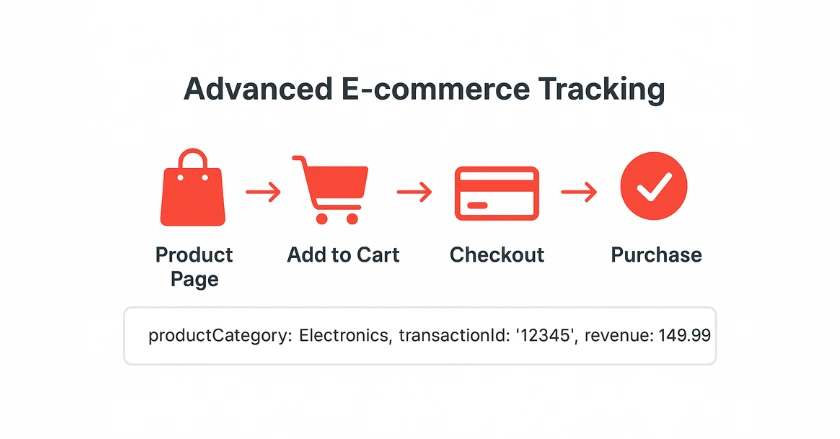Advanced E-commerce Tracking Flow