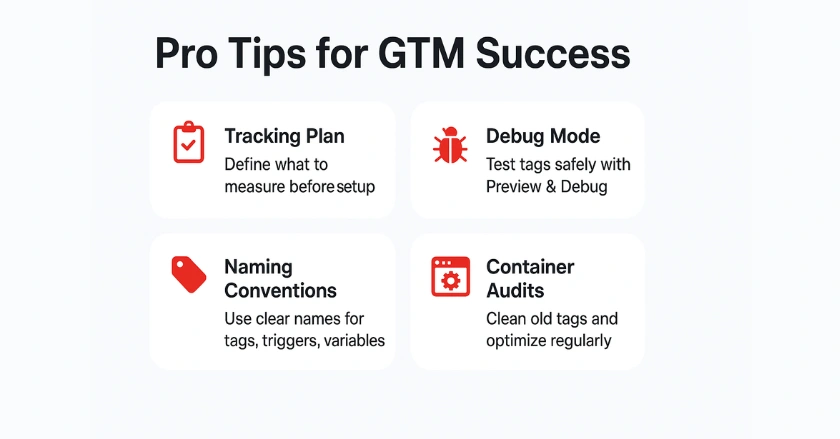 Tips for GTM Success