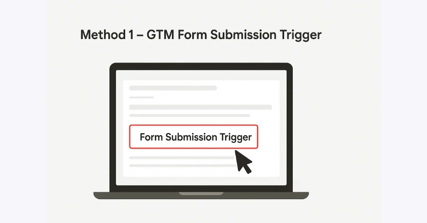 Method 1: Tracking Form Submissions