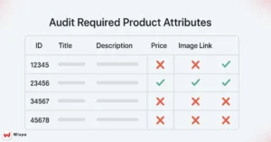 Required Product Attributes Audit